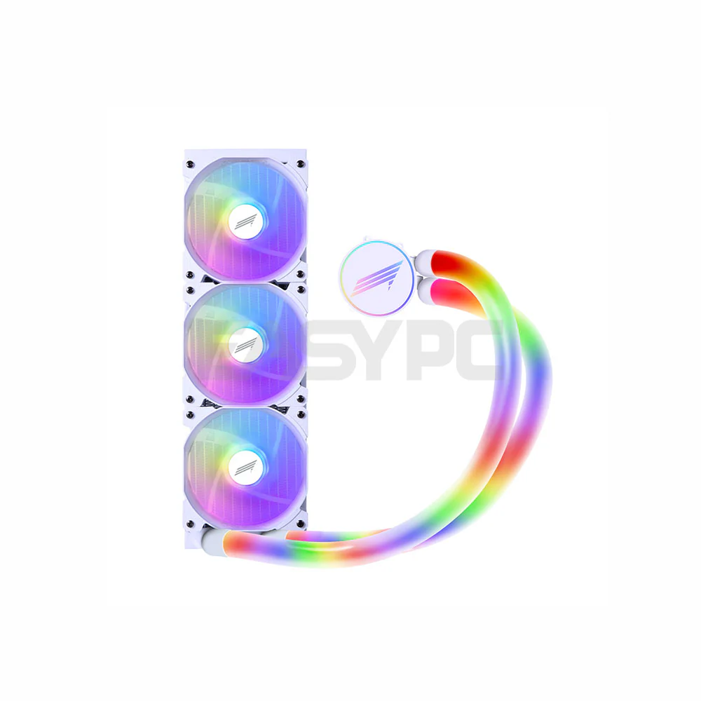 1stplayer Mothra MT240 RGB AIO Liquid Black and White/ MT360 AIO Liquid White CPU Cooler - Image 11
