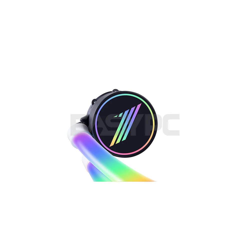 1stplayer Mothra MT240 RGB AIO Liquid Black and White/ MT360 AIO Liquid White CPU Cooler - Image 4