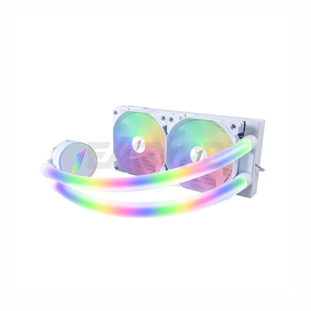 1stplayer Mothra MT240 RGB AIO Liquid Black and White/ MT360 AIO Liquid White CPU Cooler - Image 5