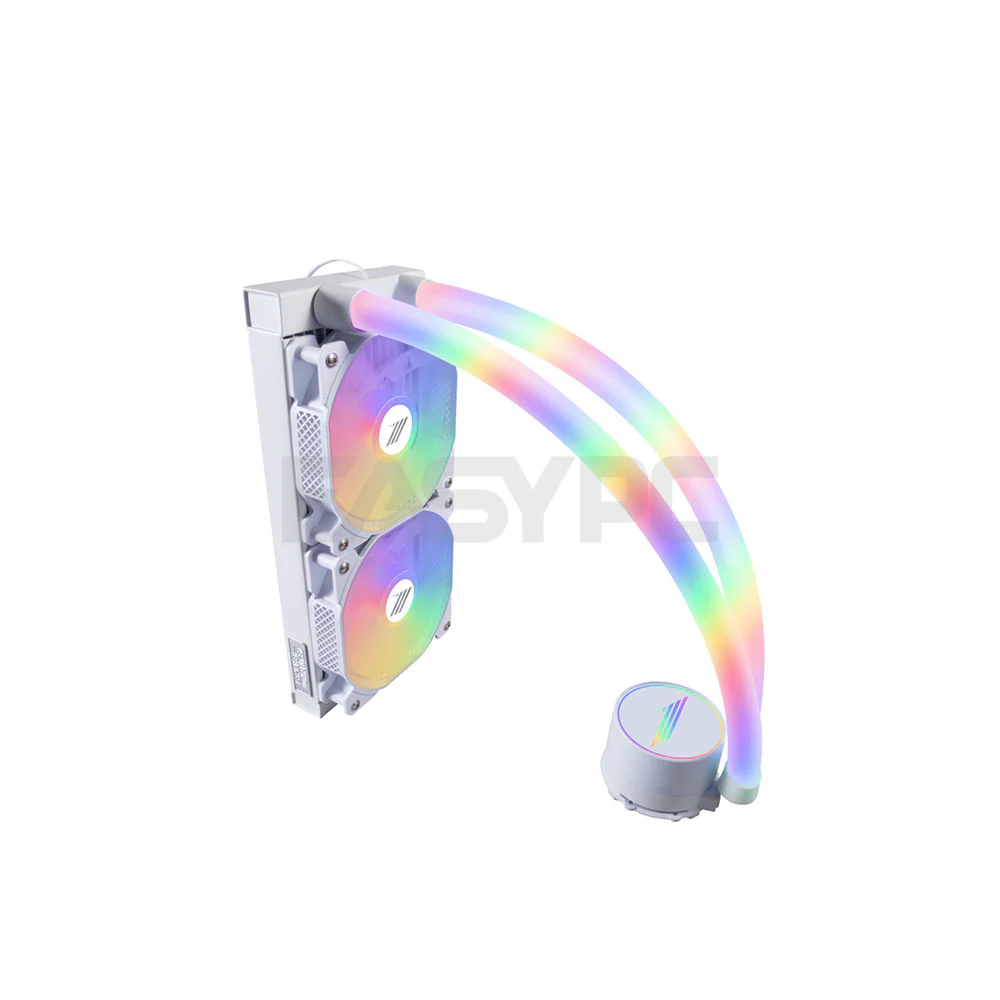1stplayer Mothra MT240 RGB AIO Liquid Black and White/ MT360 AIO Liquid White CPU Cooler - Image 7