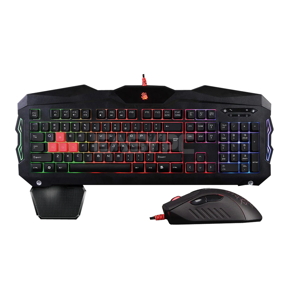 A4Tech Bloody B2100 Blazing Gaming Keyboard and Mouse - Image 2