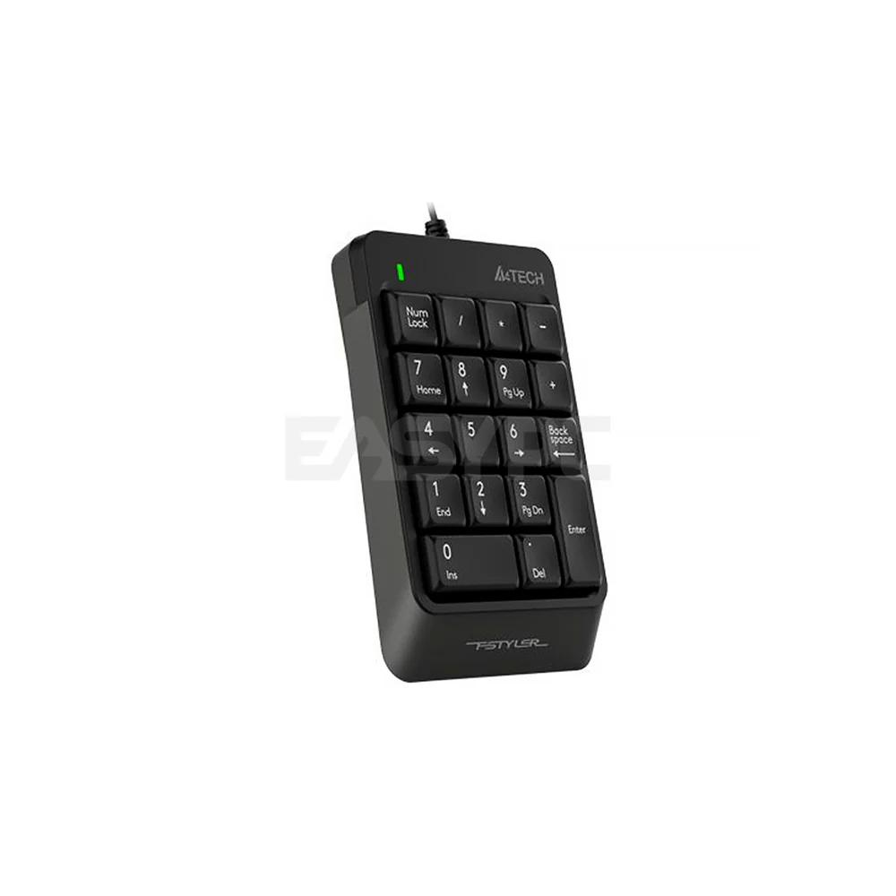 A4Tech FK13M-A4tech Fstyler 70cm Window 10 Supported, Laser Engraving Wired Numeric Keypad Micro USB Black - Image 3