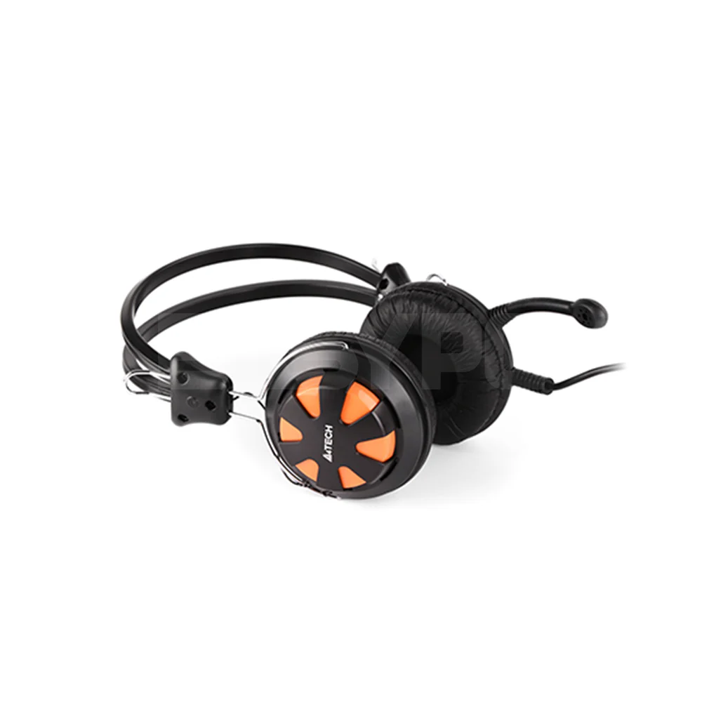 A4Tech HS-28 ComfortFit Stereo Headset Orange - Image 2