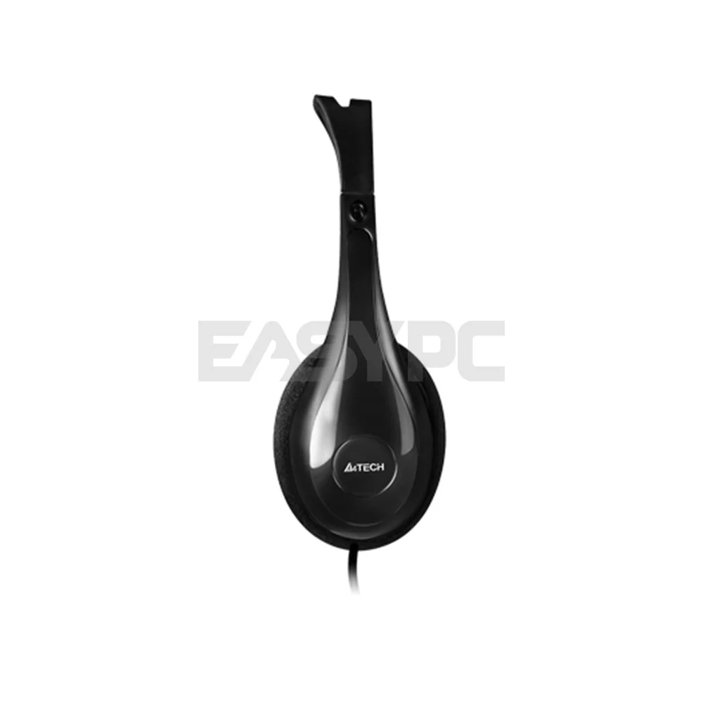 A4Tech HU-9 USB Adjustable Headband Rotatable Mic. Boom Light-Weight Design Headset - Image 3