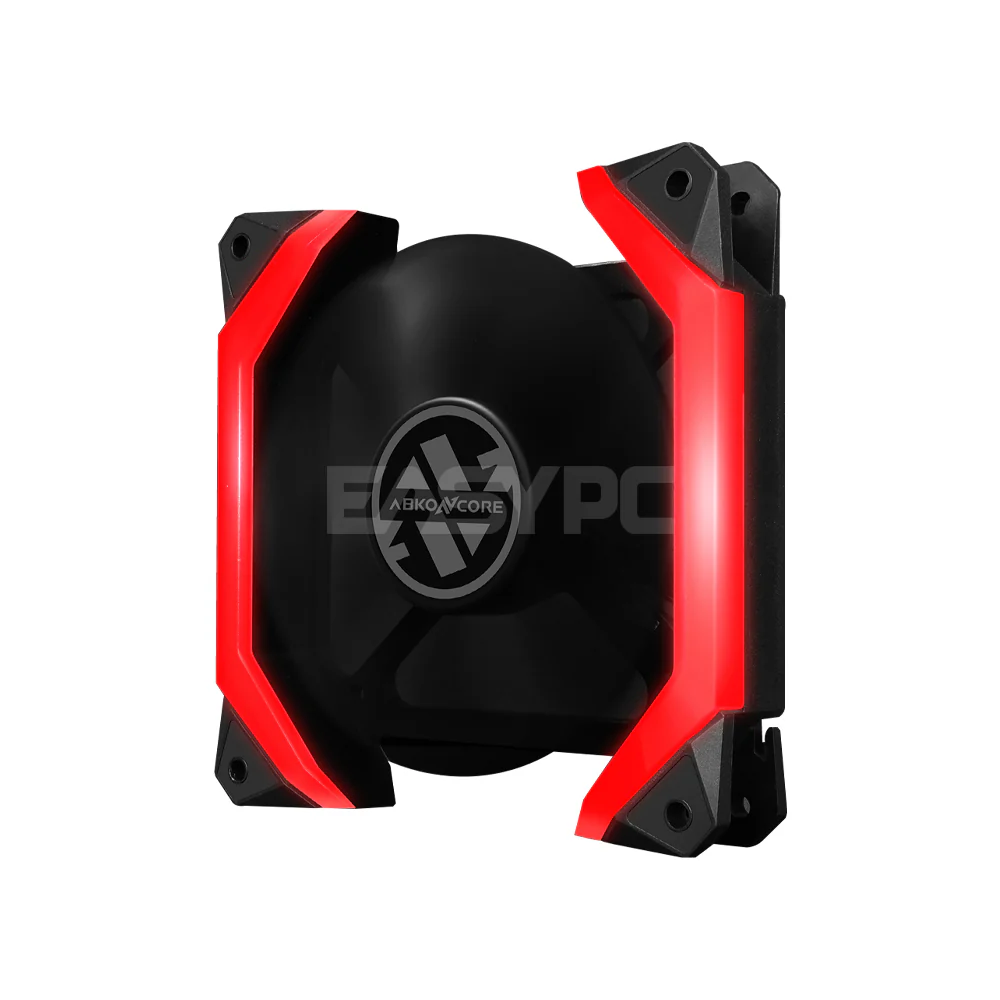 Abko Spider 120mm Chasis Fan Red - Image 3