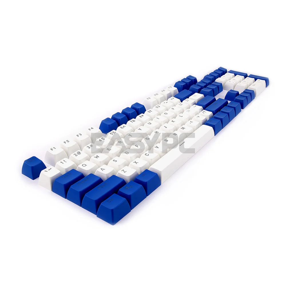ABS Double Shot SA Keycaps White-Black, Black-White, Black-Red, Black-Blue, Blue-White, White-Red, White and Black Keycaps - Image 24