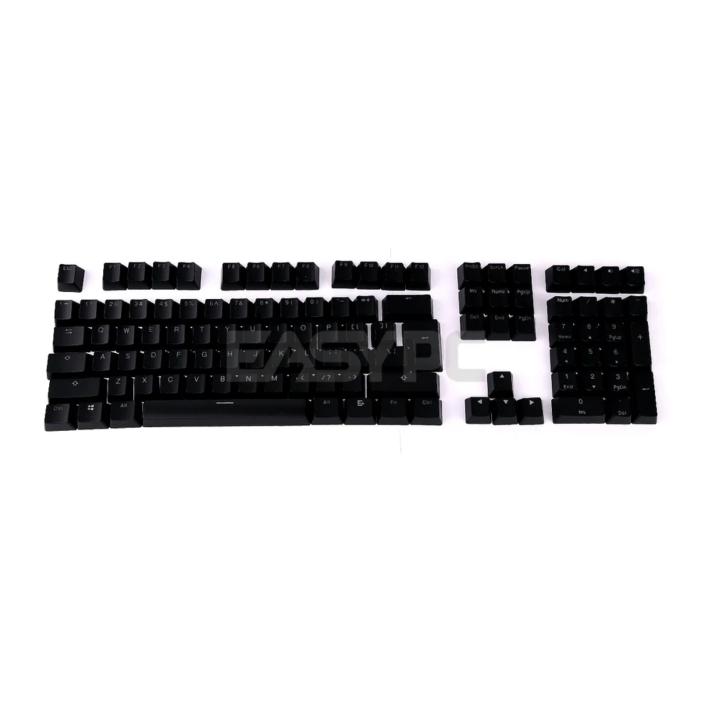 ABS Double Shot SA Keycaps White-Black, Black-White, Black-Red, Black-Blue, Blue-White, White-Red, White and Black Keycaps - Image 31