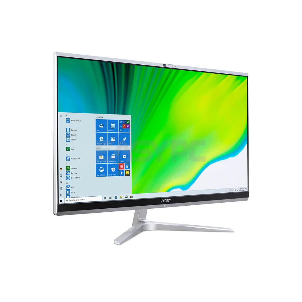 Acer i5-1135G7 23.8"/8gb Sodimm/256 SSD/1Tb HDD/Intel Iris XE Graphics/USB Kb and Mouse/Speakers/Webcam/Wifi /BT 5.0/Gigabit LAN/Win10 Home/Office Home DQ. BFSSP.005 All-In-One Desktop 11BRI ACDQ2331 - Image 3