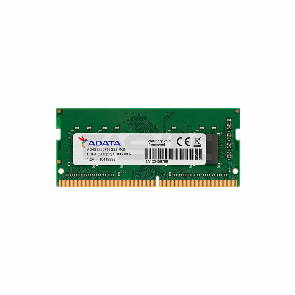 Adata 16GB 1x16GB SODIMM 3200mHz DDR4 Memory