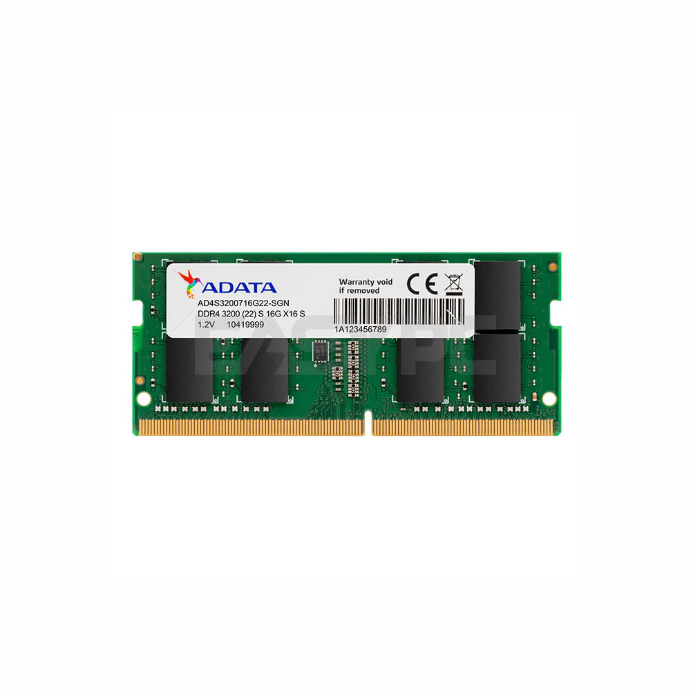 Adata 16GB 1x16GB SODIMM 3200mHz DDR4 Memory - Image 3