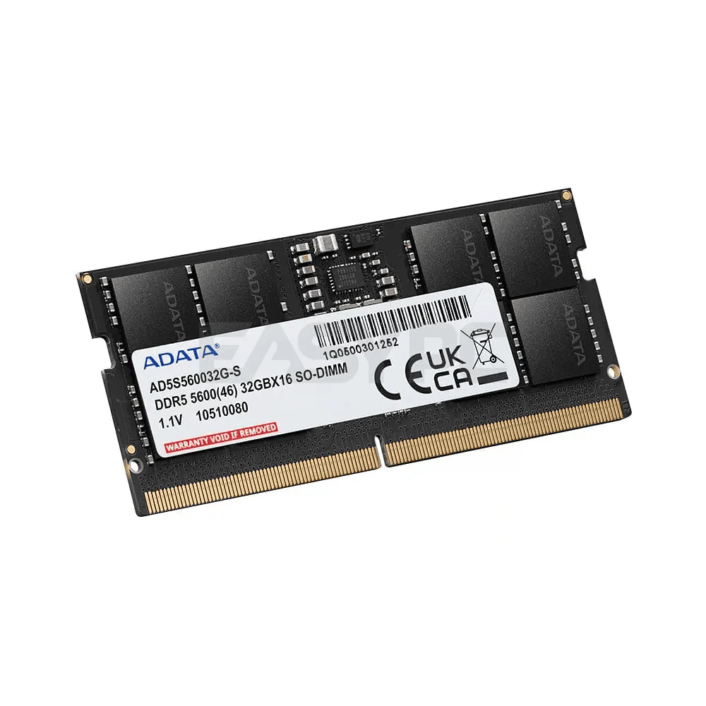 Adata AD5S560032G-S/32 32gb 1x32 5600mhz Ddr5 Sodimm Memory - Image 3