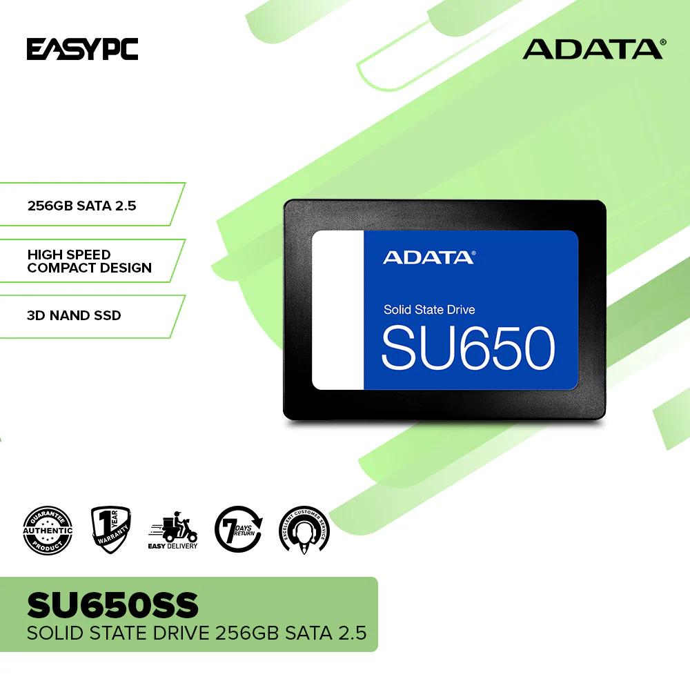 Adata SU650 Solid State Drive 256GB SATA 2.5 - Image 2
