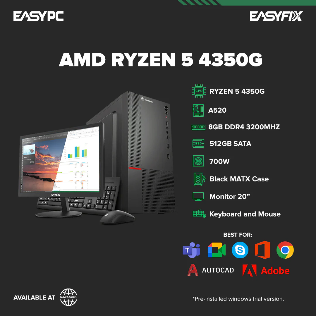 Productivity Set - Ryzen 3 4350G