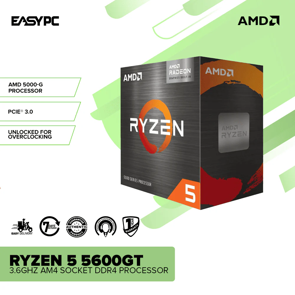AMD Ryzen 5 5600GT 3.6GHz AM4 Socket DDR4 Processor - Image 2