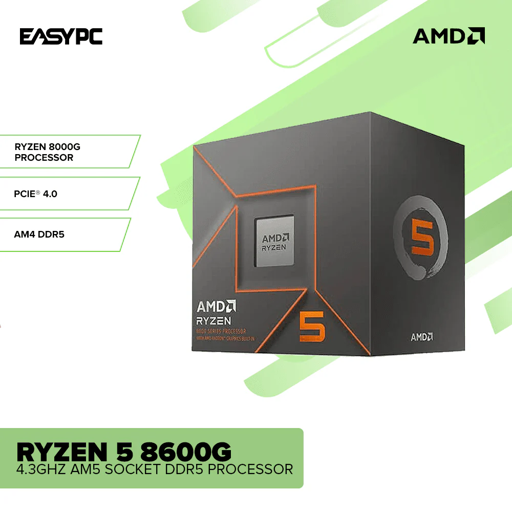 AMD Ryzen 5 8600G 4.3GHz AM5 Socket DDR5 Processor - Image 2