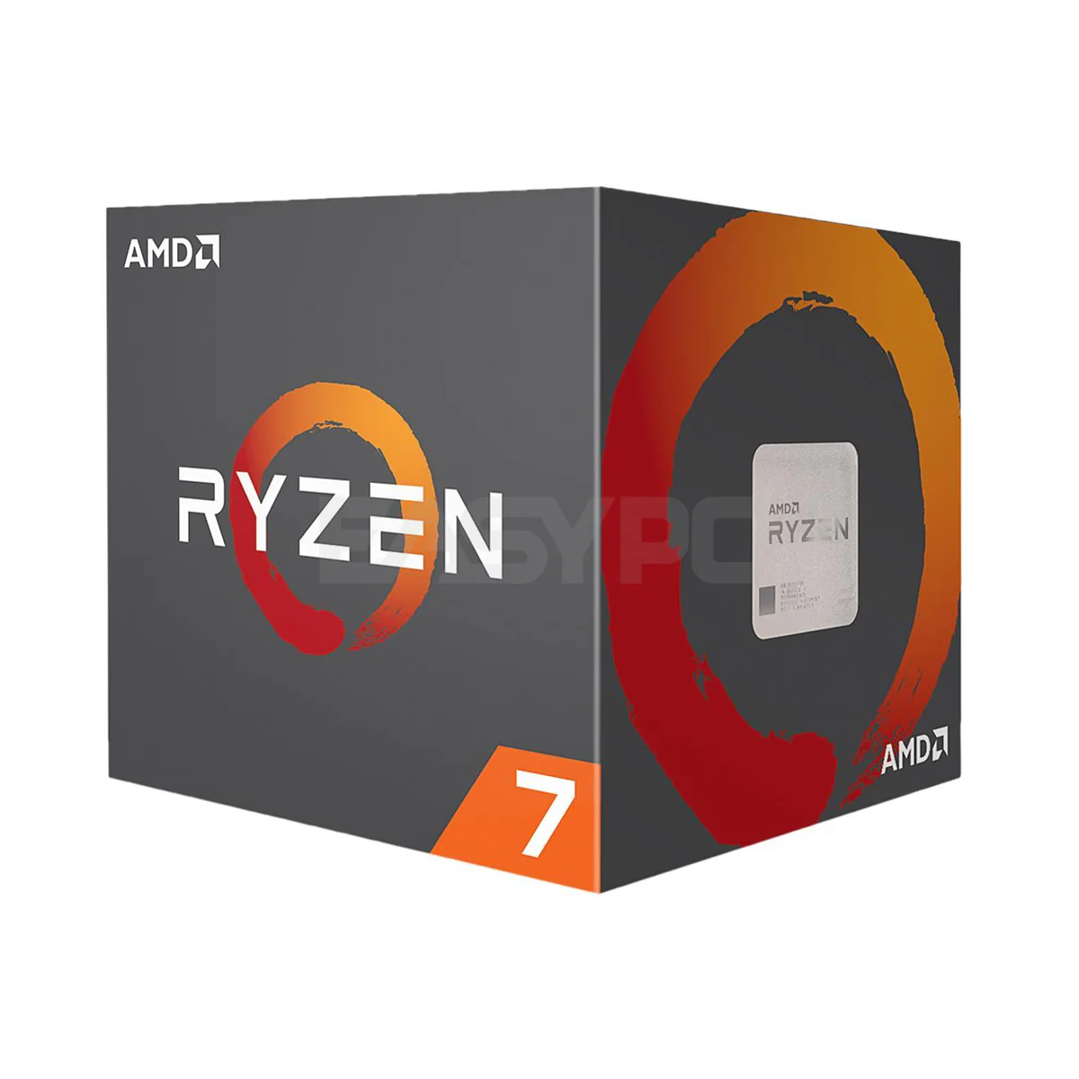 Amd Ryzen 7 2700 Processor Socket Am4 3.2ghz with Wraith Spire LED Cooler