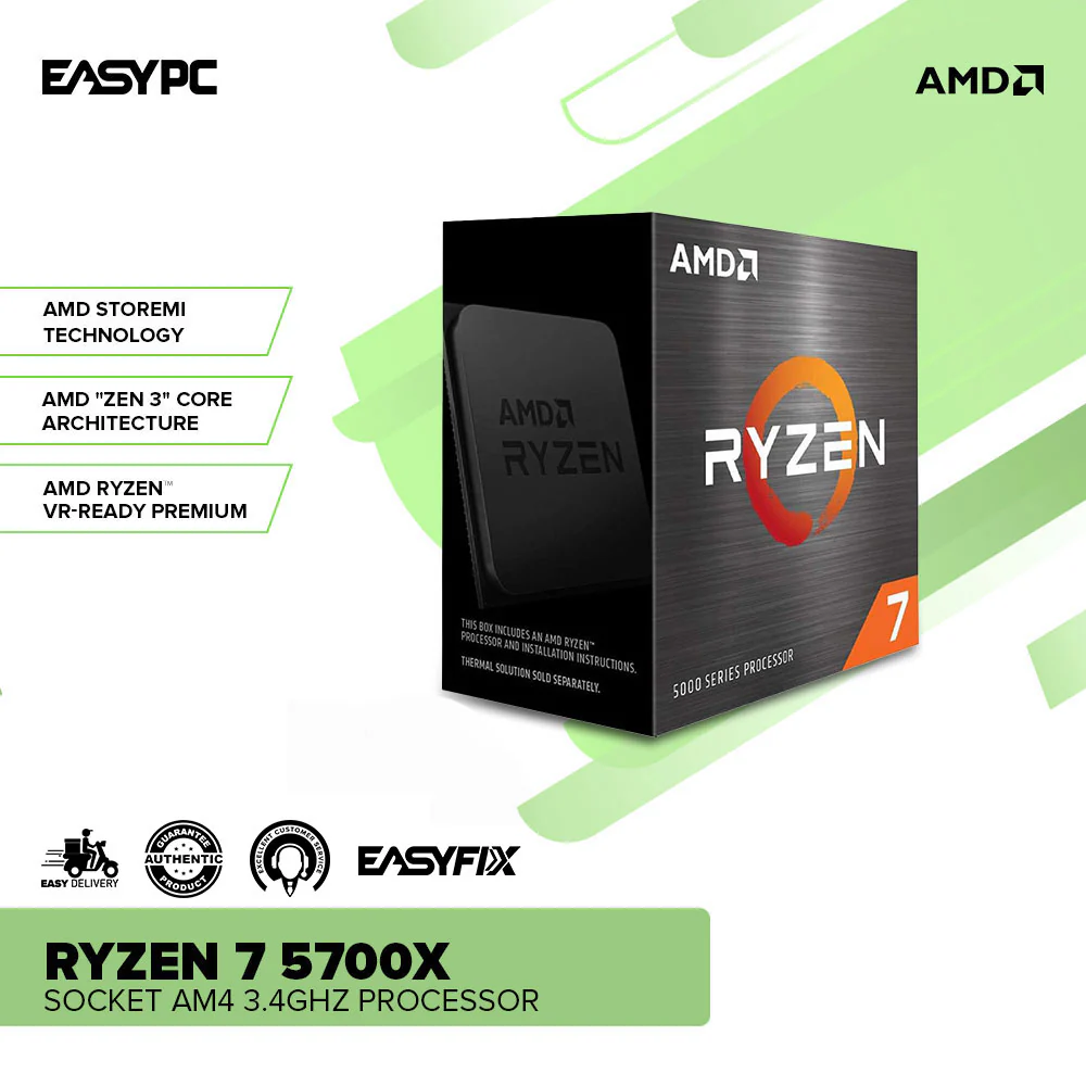 AMD Ryzen 7 5700X Socket AM4 3.7GHz Processor - Image 2