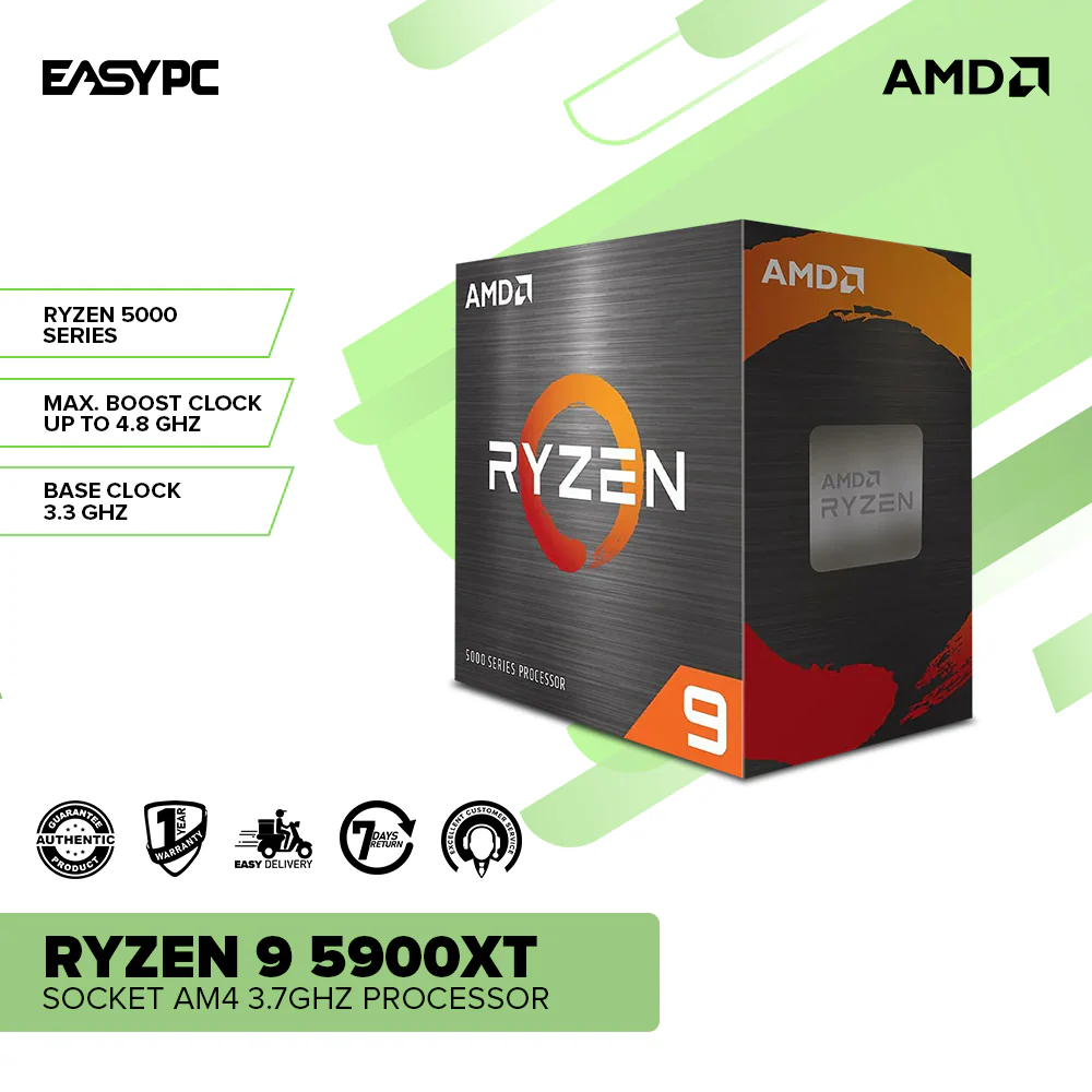 AMD Ryzen 9 5900XT Socket AM4 3.7GHz Processor - Image 2