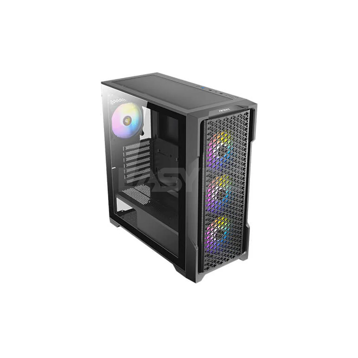 Antec AX90 Mid Tower Tempered Glass Side Panel Gaming PC Case Black - Image 5