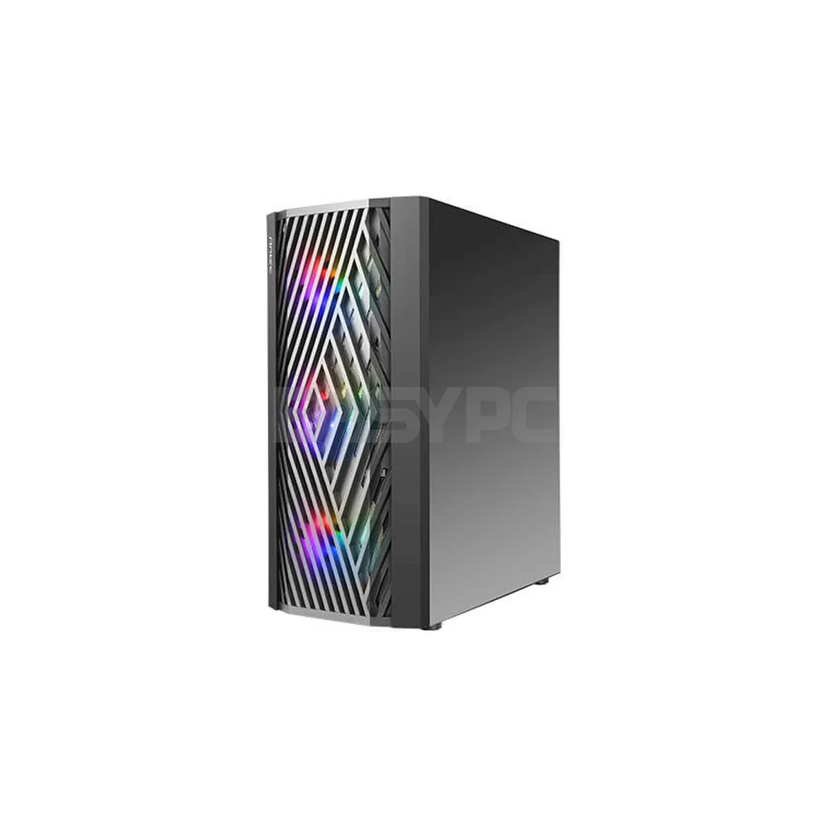 Antec NX291 Mid Tower Tempered Glass Side Panel Gaming PC Case Black - Image 3