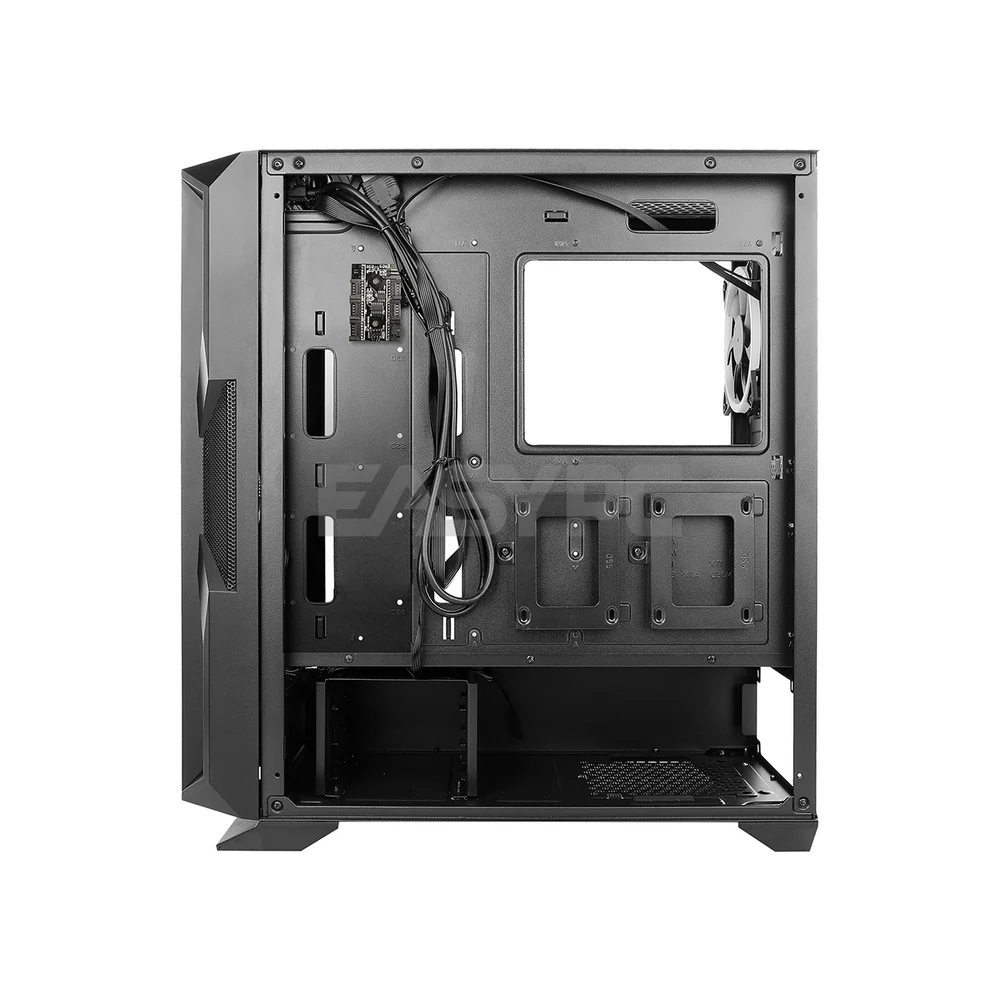 Antec NX800 Black E-ATX TG I/O Ports LED Control Button PC Case (2*200mm Front, 1*140mm Rear ARGB Fans)19GLO ANNX2643 - Image 4