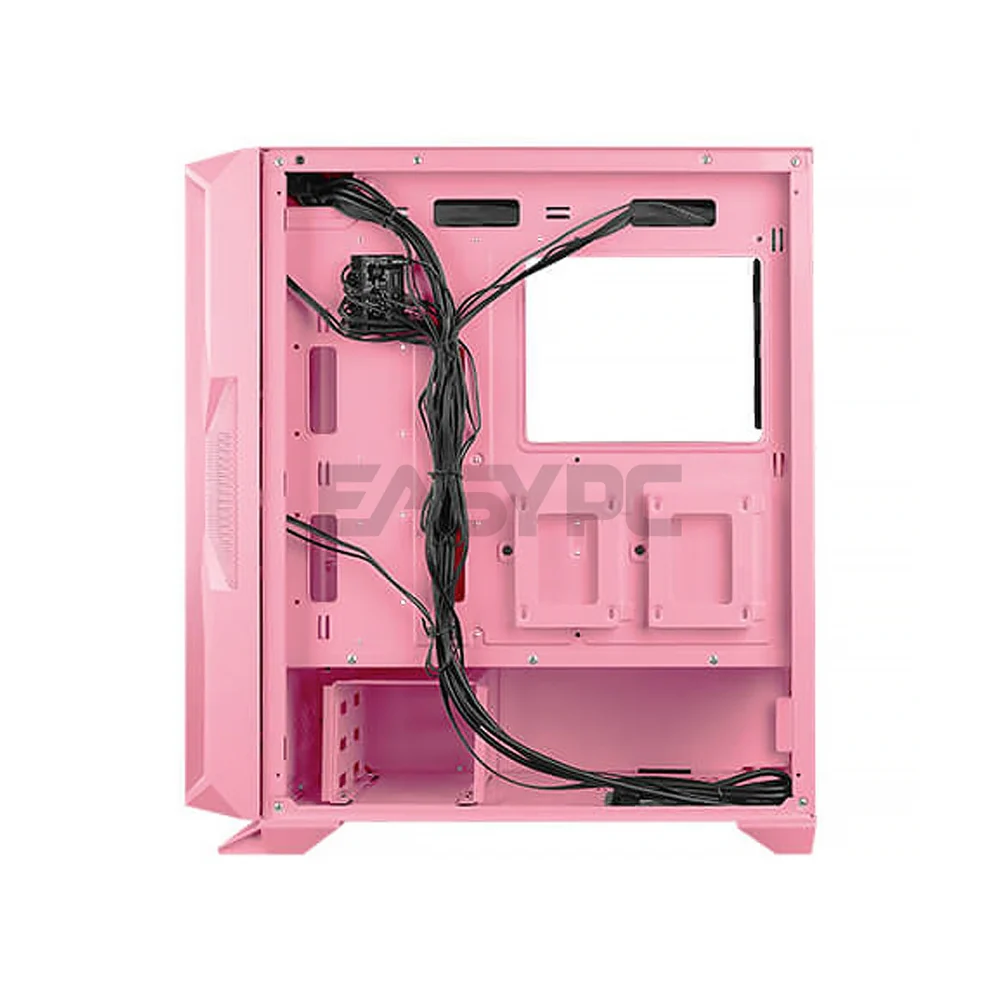 Antec NX800 Pink E-ATX Mid-Tower TG PC Case (2*200mm Front, 2*140mm Top, 1*140mm Rear ARGB Fans) 19GLO ANNX2642 - Image 4