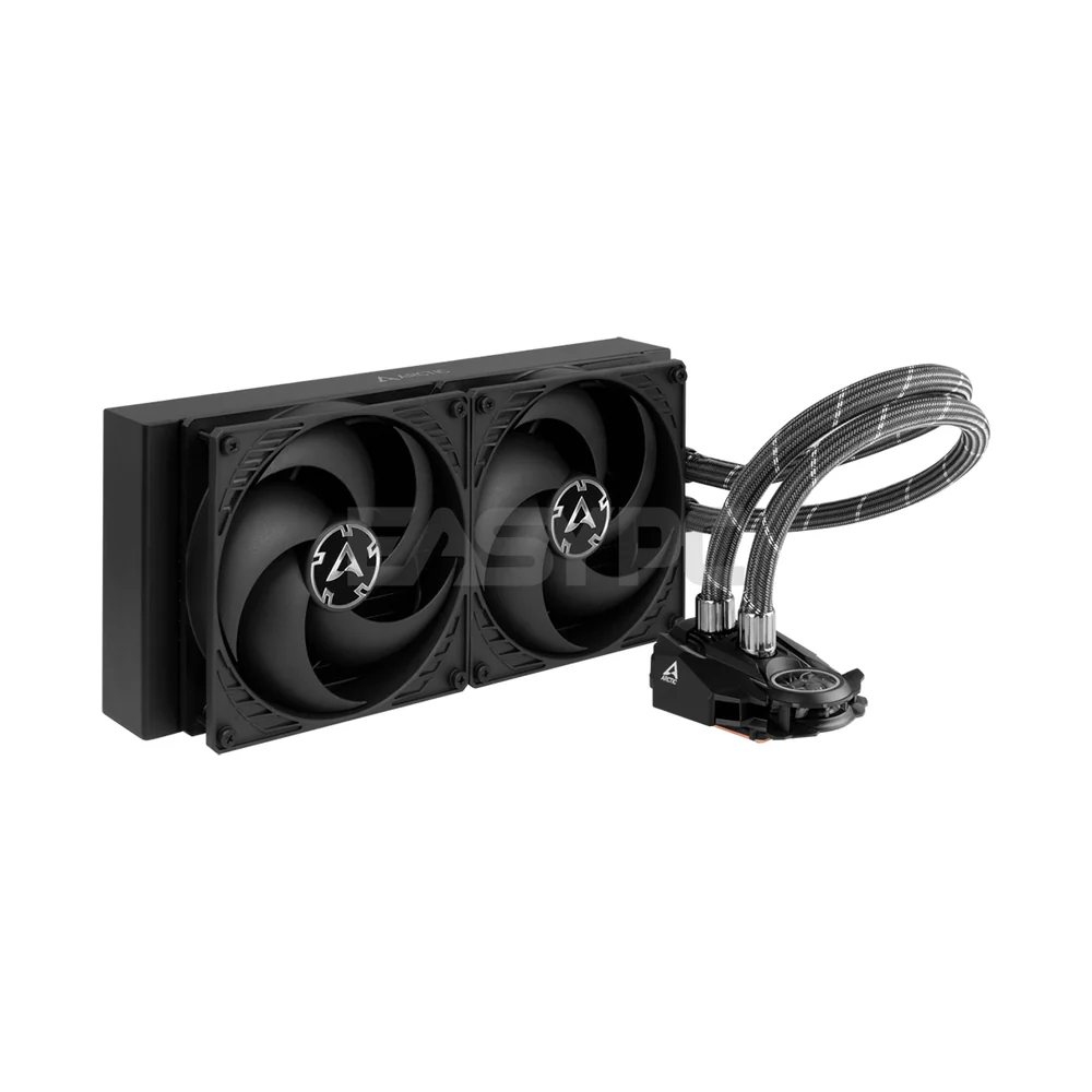 ARCTIC COOLING Liquid Freezer II- 120, 240, 280, 360 & 420mm Multi Compatible All-In-One CPU Water Cooler LGA 1700 Compatible Fully sleeved Tubes 4JTP - Image 8
