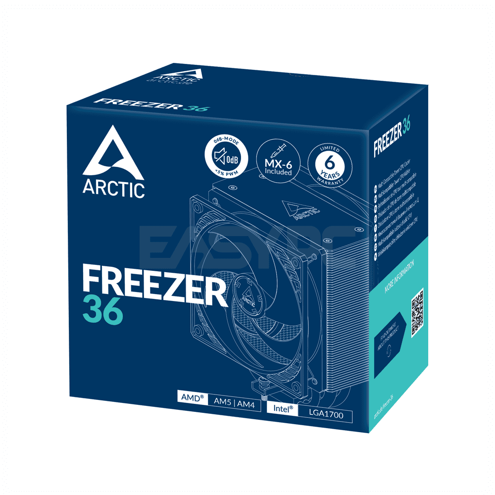 Arctic Freezer 36 Multi Compatible Tower CPU Air Cooler - Image 4
