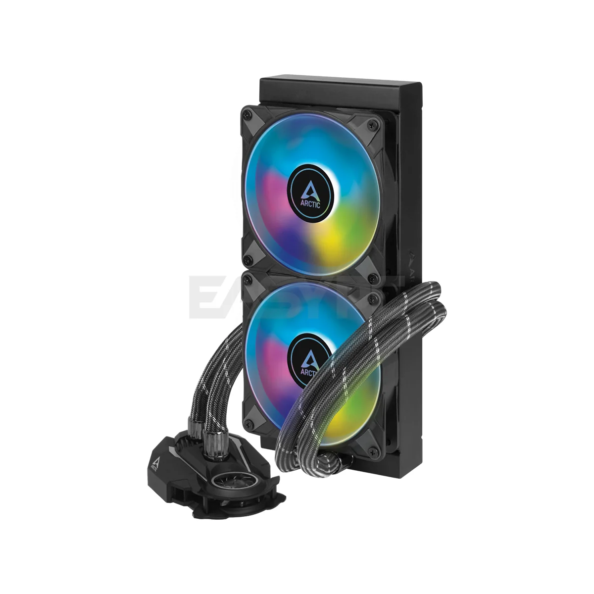Arctic Liquid Freezer II 240mm and 360mm RGB Black and A-RGB Black CPU Liquid Cooler - Image 10