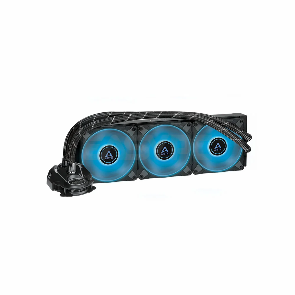 Arctic Liquid Freezer II 240mm and 360mm RGB Black and A-RGB Black CPU Liquid Cooler - Image 11