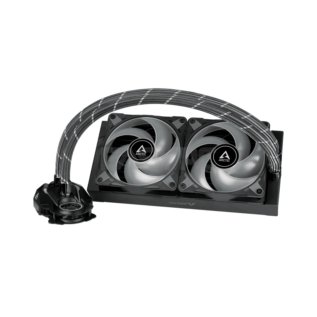 Arctic Liquid Freezer II 240mm and 360mm RGB Black and A-RGB Black CPU Liquid Cooler - Image 4