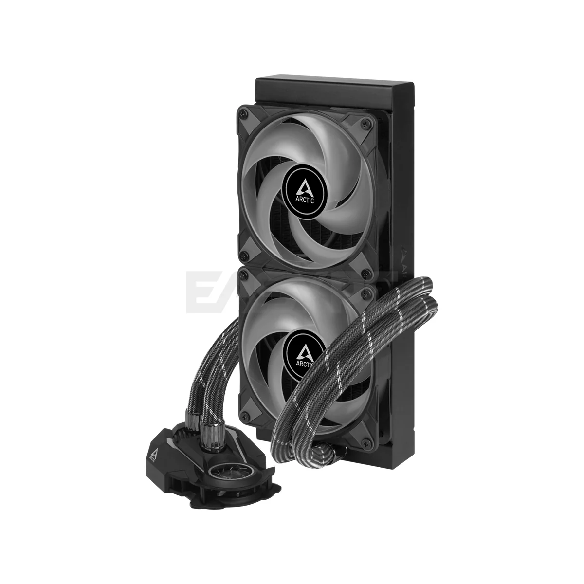 Arctic Liquid Freezer II 240mm and 360mm RGB Black and A-RGB Black CPU Liquid Cooler - Image 5