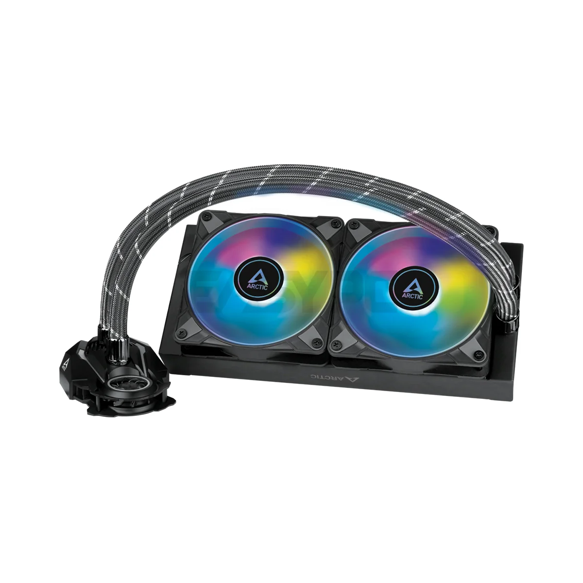 Arctic Liquid Freezer II 240mm and 360mm RGB Black and A-RGB Black CPU Liquid Cooler - Image 9
