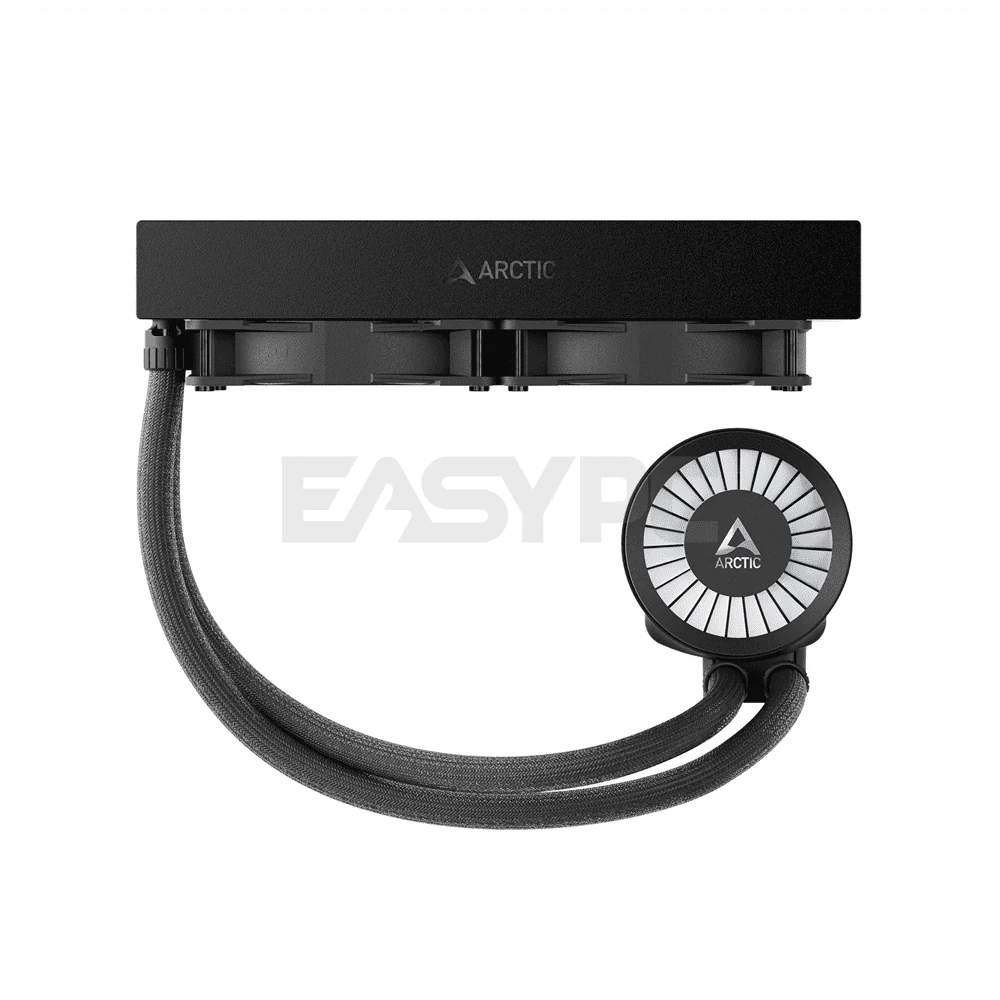 Arctic LIQUID FREEZER III 280 A-RGB BLACK Multi Compatible All-in-One CPU Water Cooler - Image 3
