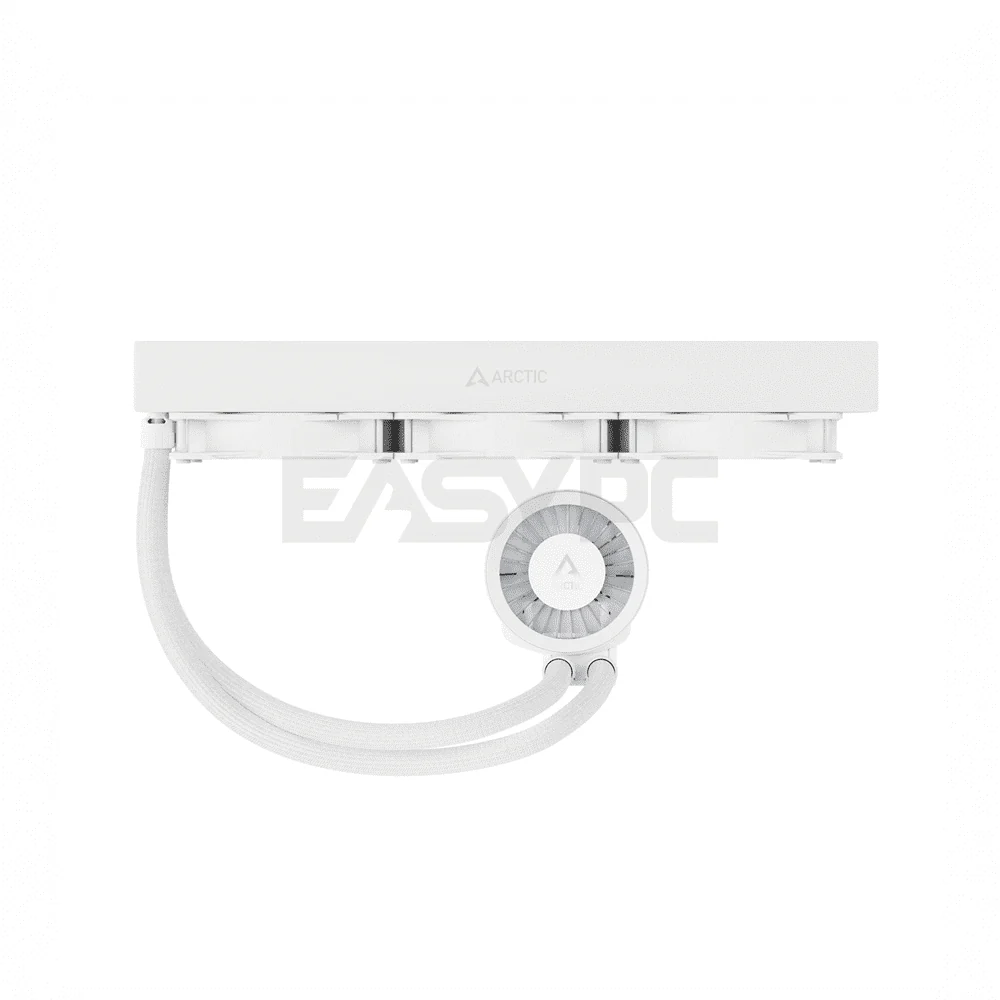 Arctic LIQUID FREEZER III 420 A-RGB WHITE Multi Compatible All-in-One CPU Water Cooler - Image 3