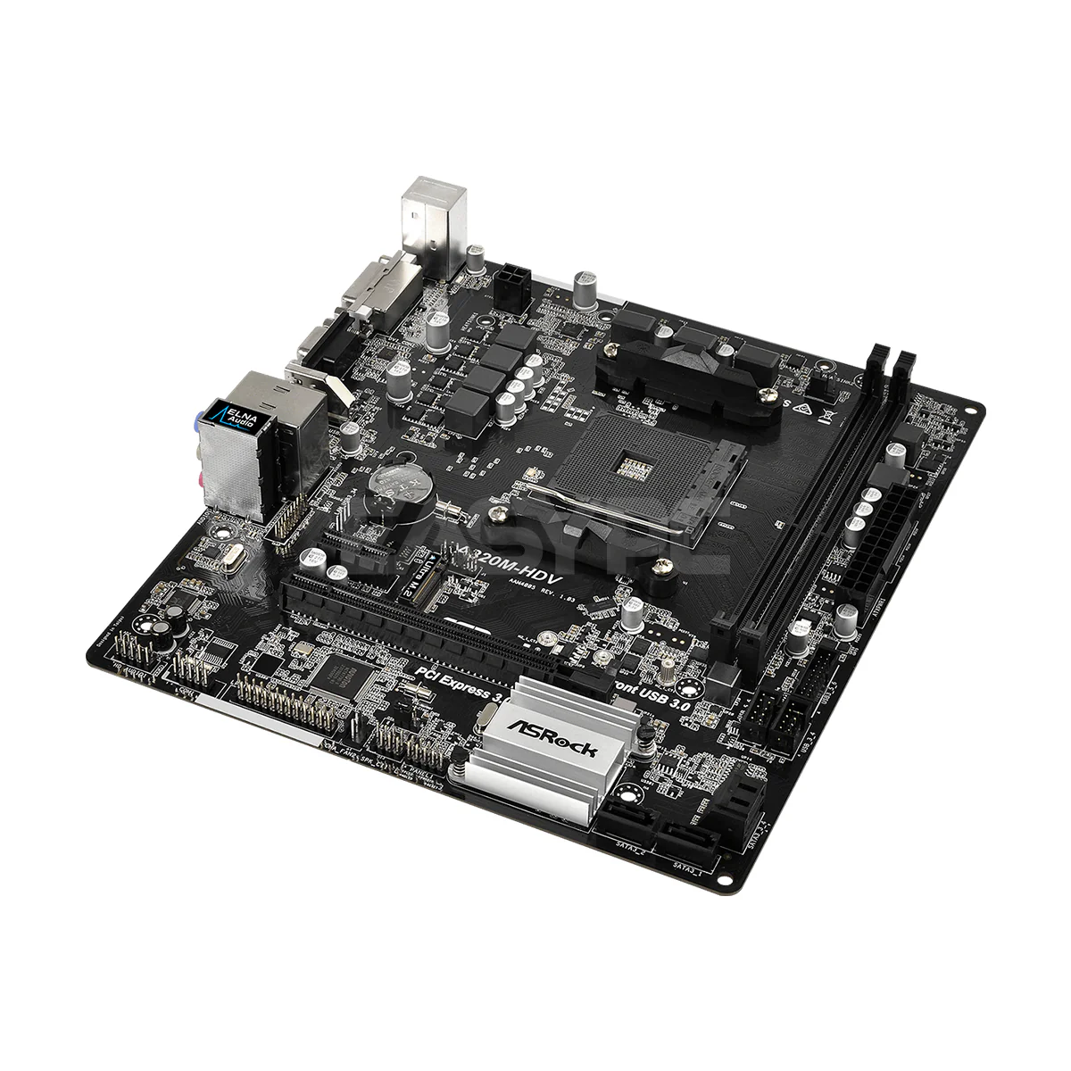 Asrock A320M-HDV Socket Am4 Ddr4 Gaming Motherboard - Image 5