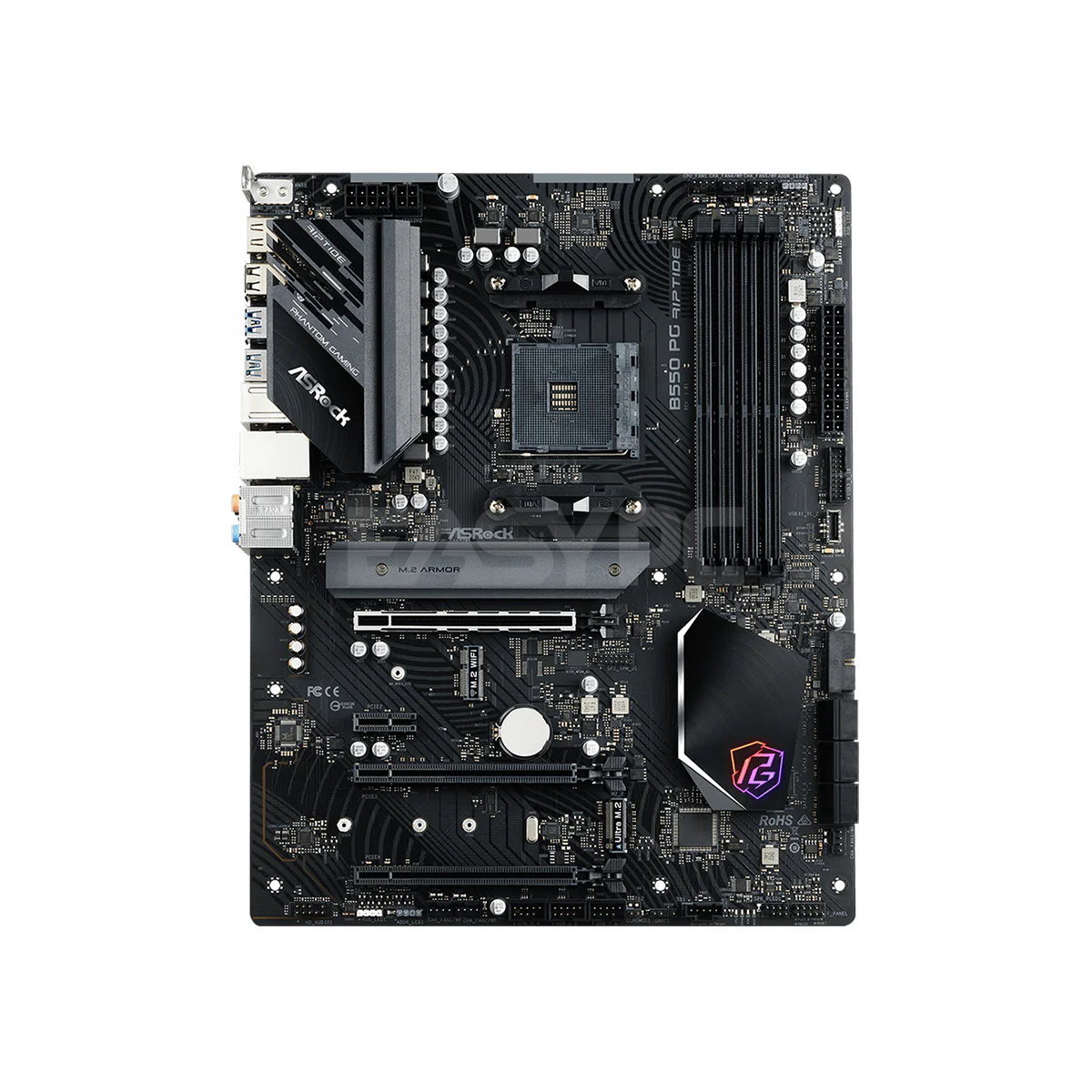 Asrock B550 PG Riptide Socket Am4 Ddr4 Motherboard - Image 3