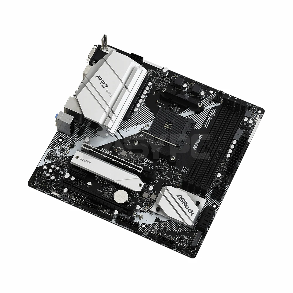 Asrock B550M Pro4 Socket Am4 Ddr4 Motherboard - Image 4