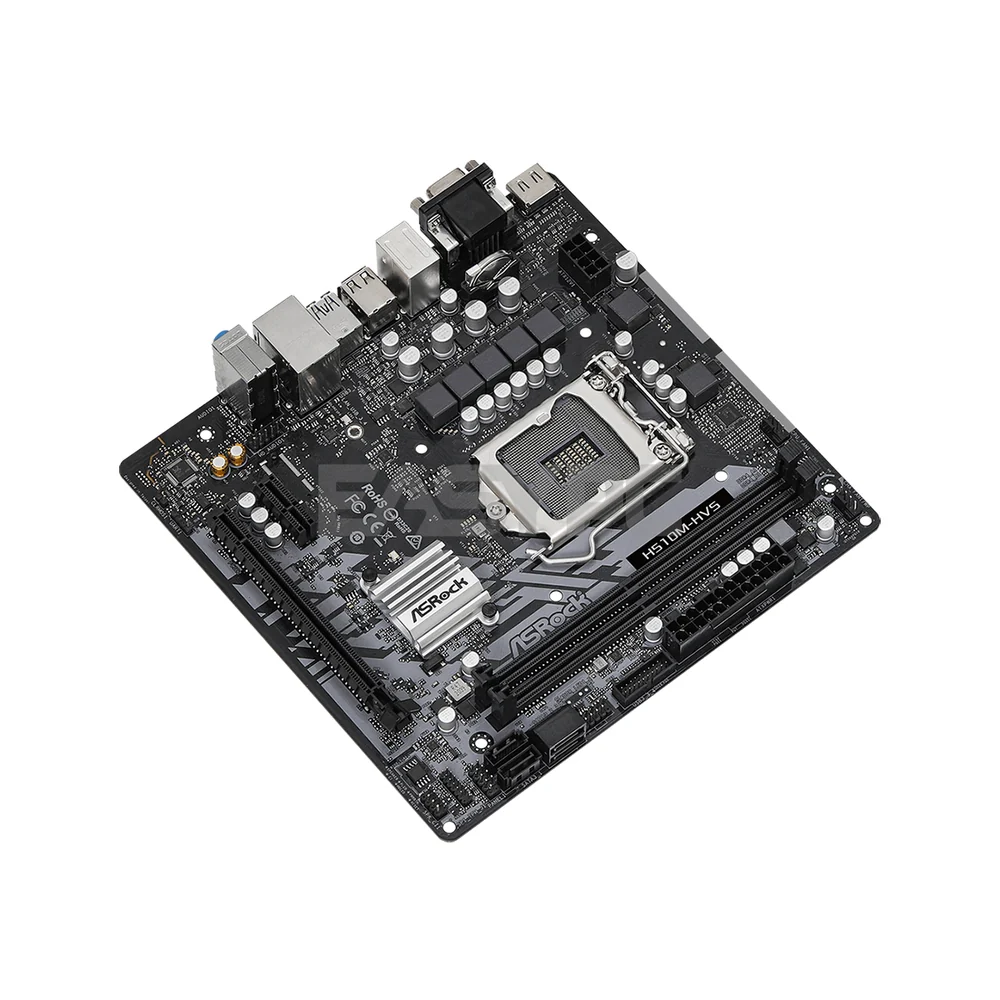 Asrock H510M-HVS Socket LGA 1200, Supports Windows 11, VR Ready, Super Alloy Ddr4 Motherboard - Image 4