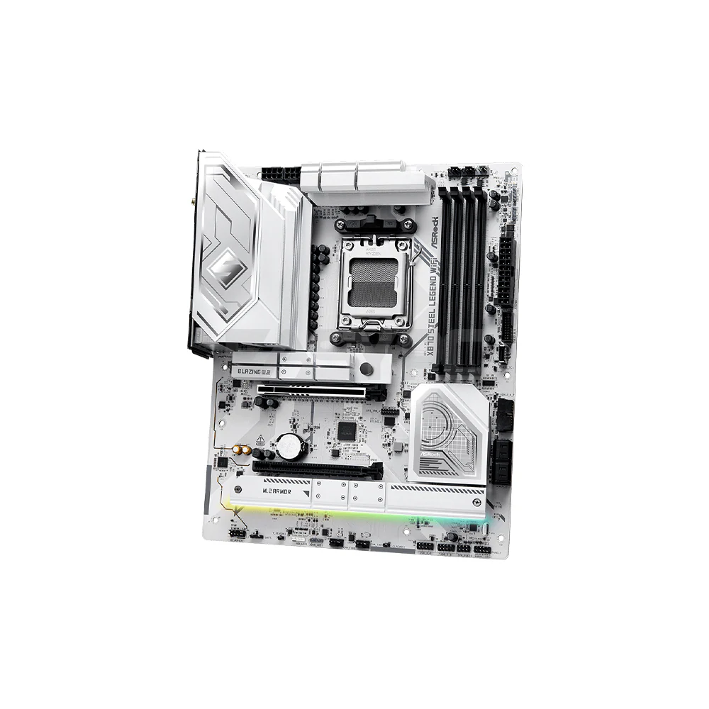 Asrock X870 Steel Legend WiFi AM5 Socket DDR5 Motherboard - Image 4