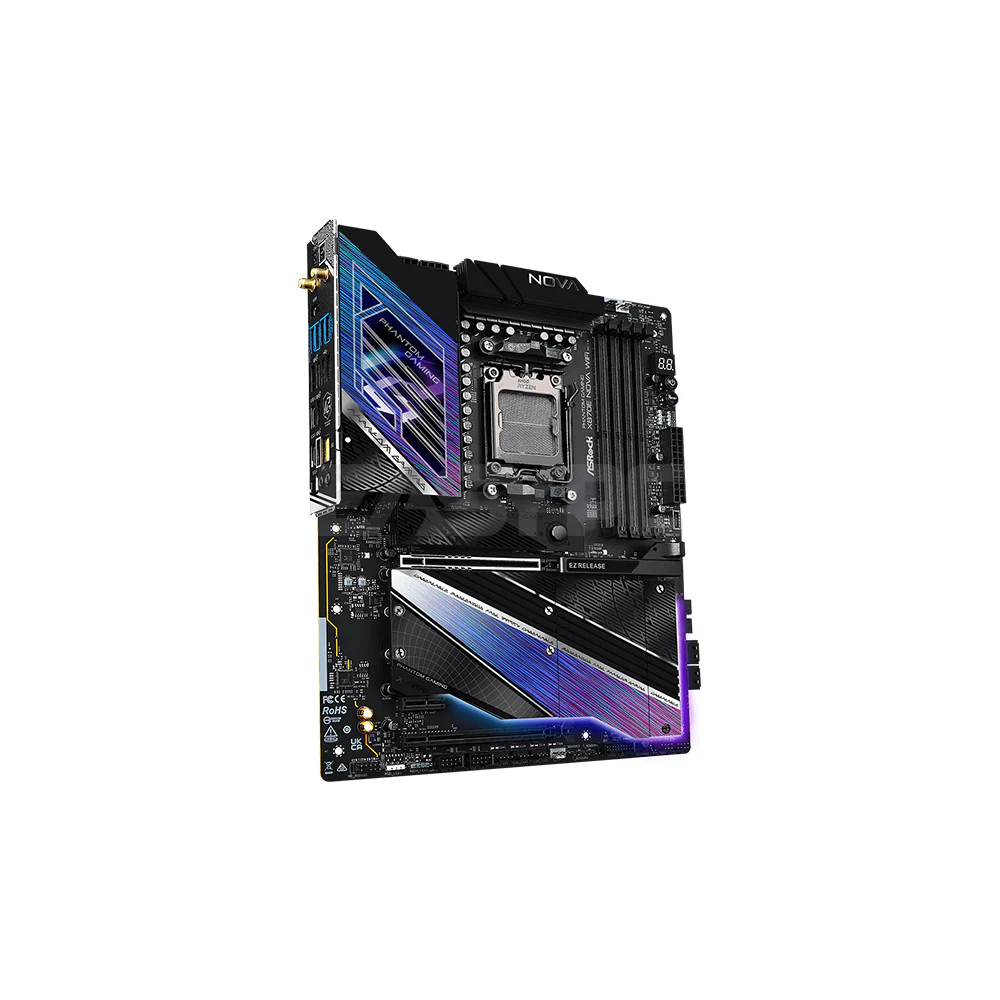 Asrock X870E Nova Wifi AM5 Socket DDR5 Motherboard - Image 3