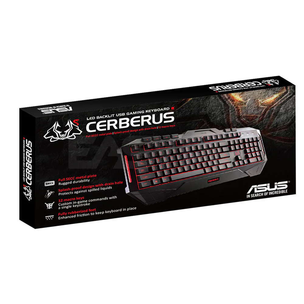 Asus Cerberus Gaming Keyboard - Image 3