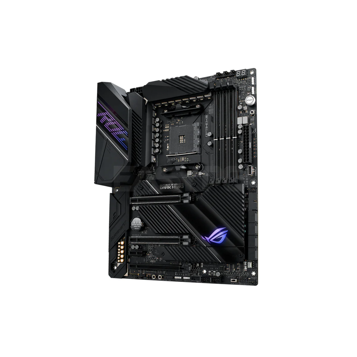 Asus Crosshair VIII Dark Hero WiFi/AX Gaming Motherboard Socket Am4 Ddr4 - Image 3