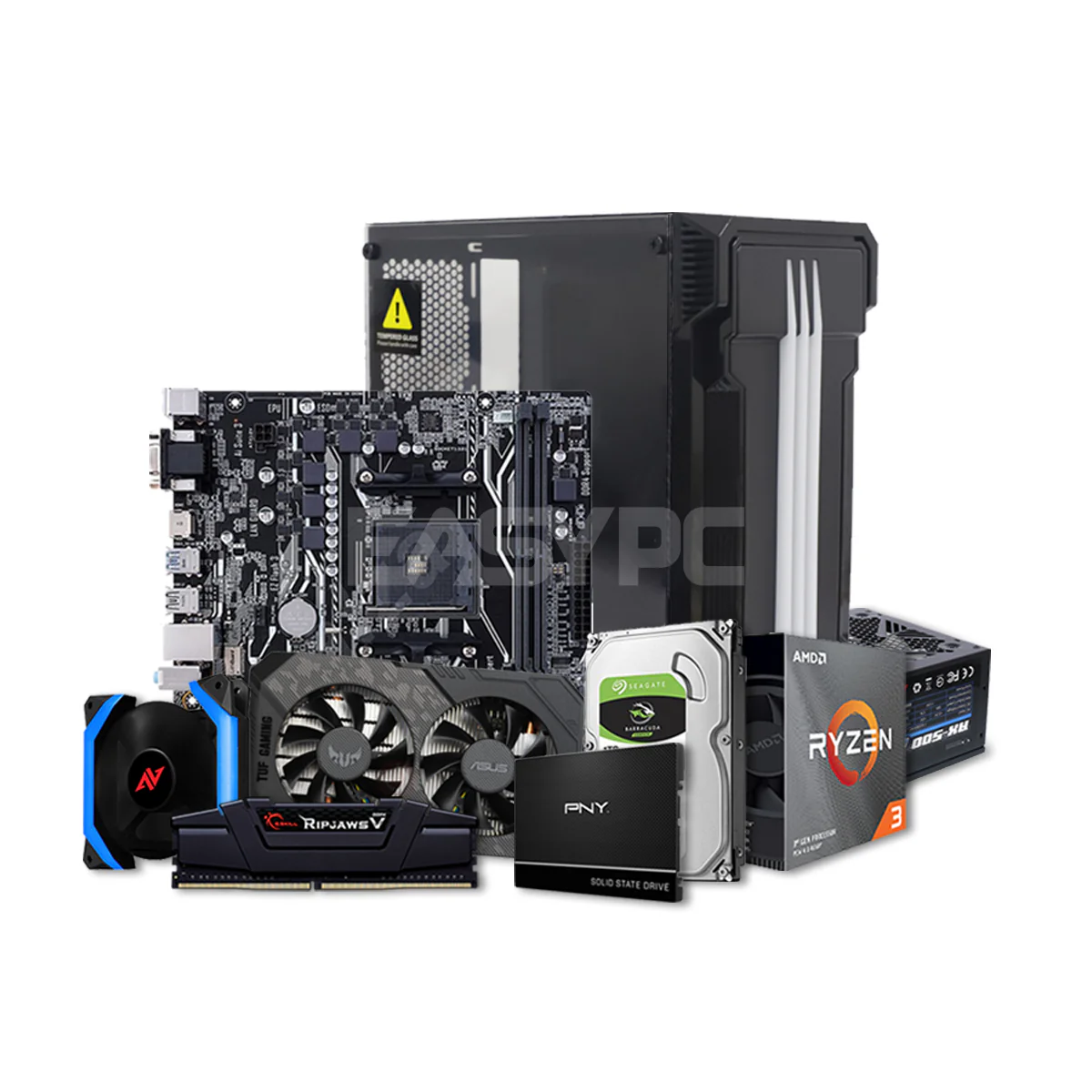 Asus Desktop Package Ryzen 3 3100