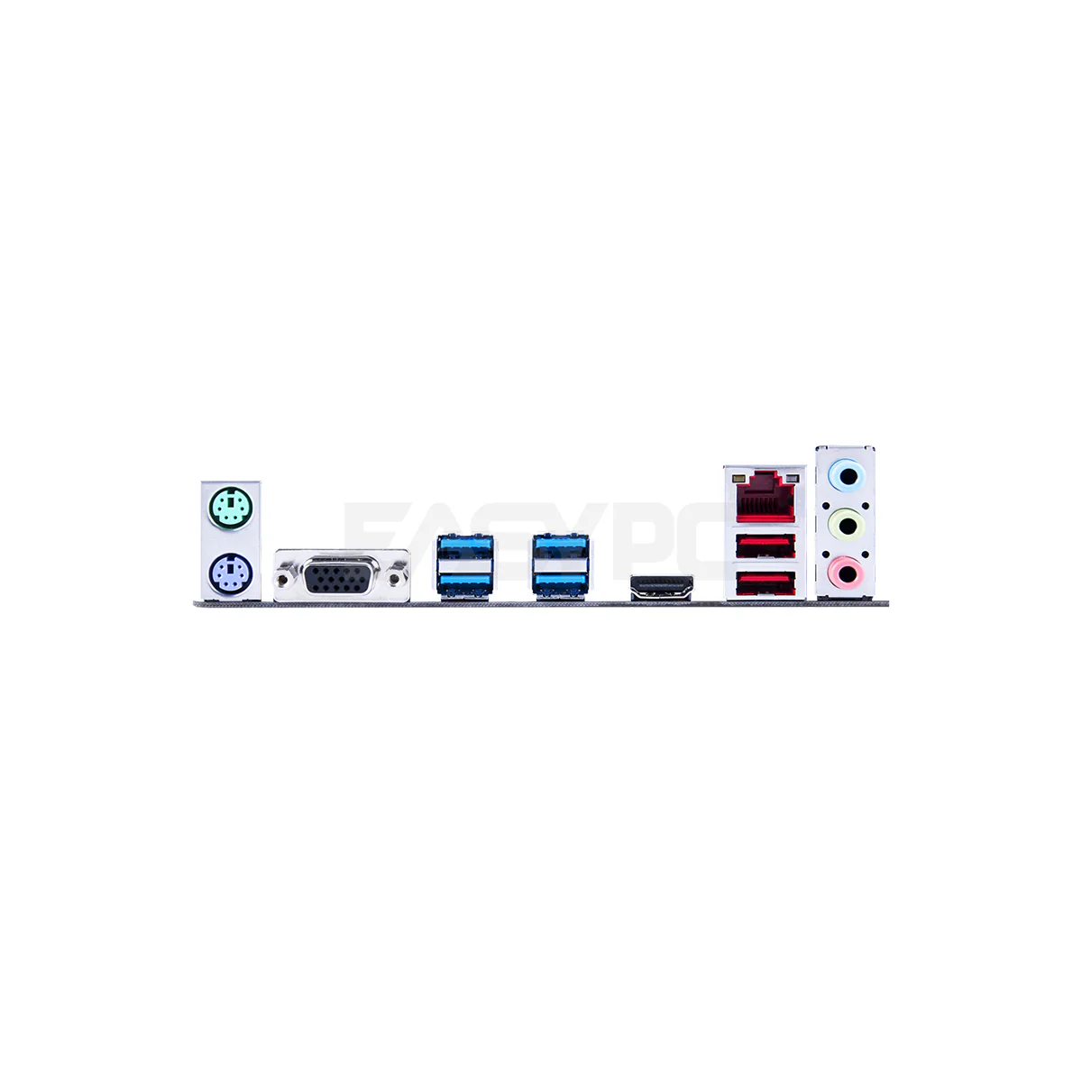 ASUS EX-B365M-V5   Intel B365 LGA 1151 mATX motherboard feature with luminous anti-moisture coating, SafeSlot Core+, USBGuard, LANGuard, DDR4 2666MHz, HDMI, D-Sub, SATA 6Gbps and USB 3.2 Gen 1, and 8-pin power connector Motherboard - Image 5
