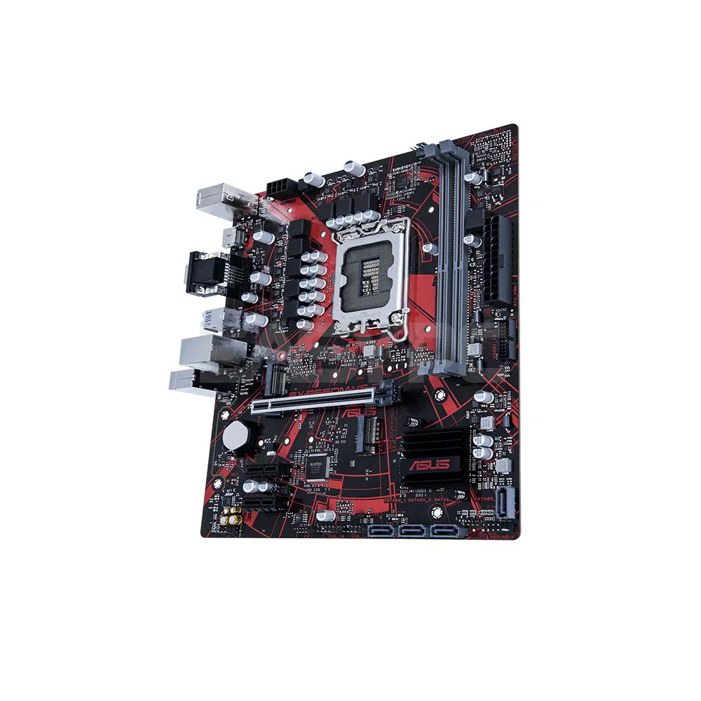 Asus EX-B660M-V5 LGA 1700 Ddr4 HDMI, D-Sub, USB 3.2 Gen 1 Lightning Boot mATX Gaming Motherboard - Image 3