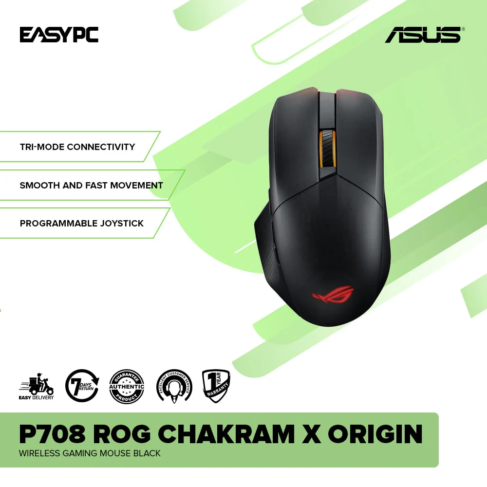 Asus P708 ROG Chakram X Origin Wireless Gaming Mouse Black - Image 2