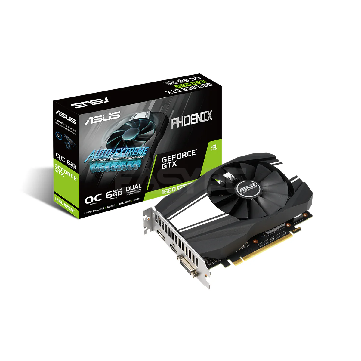 Asus Phoenix NVIDIA® GeForce GTX™ 1660 OC 6gb 192bit GDDR5 Gaming Videocard