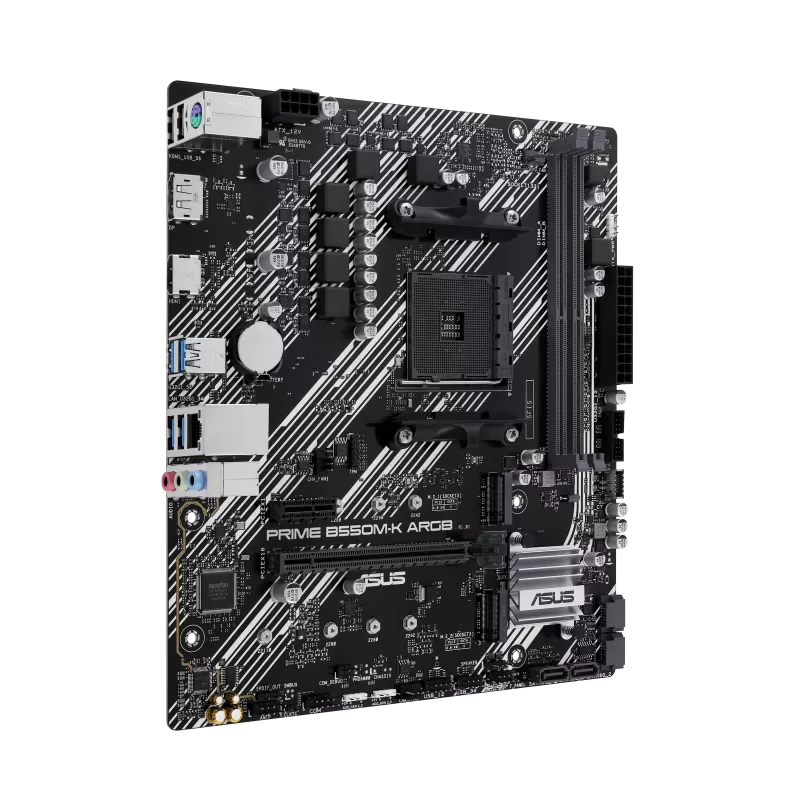 Asus Prime B550M-K ARGB Socket Am4 Ddr4 Motherboard - Image 3