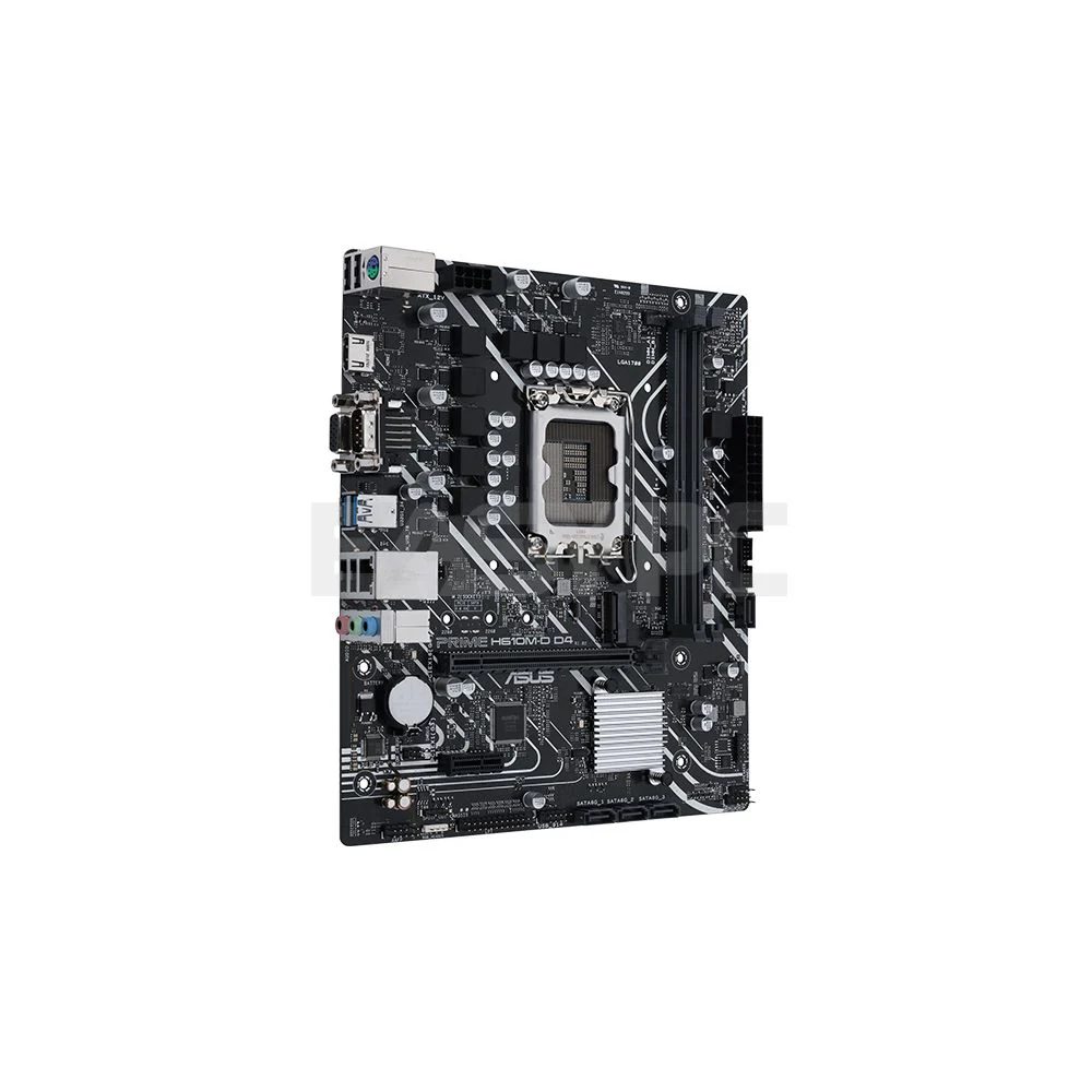 Asus Prime H610M-D D4 Socket LGA 1700 Comprehensive cooling, Ultrafast connectivity 5X Protection III Ddr4 Motherboard - Image 3